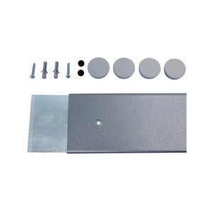 Metal strips with office magnets / screw