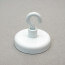 Magnetic hooks in steel â white