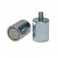 Neodymium bar magnets in steel body / external thread